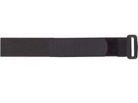 Secure Cable Ties 1" x 8" Black Hook and Loop Cinch Straps VC-08X1005-BK