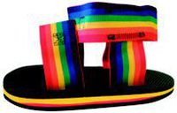 Alpha Medical Sandal Style Cast Shoe (X-Large, Multi-Color)