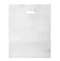 100 Extra Durable 2.5mil 12x15 Clear Merchandise bags Die Cut Handle-Semi-Glossy finish-Anti-Stretch. For Retail store plastic bags, Party favors, Handouts and more by Best Choice (Clear)