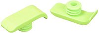 Lumex 603210L Walker Glide Skis for 1" Walkers, 1 Pair, Lime Green (Pack of 2)