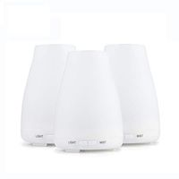 EcoGecko 3 Diffuser Units, Aromatherapy Essential Oil Diffuser, Aroma Oil Diffuser with Color Changing LED Lights