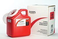 12000-012 PT# 12000-012- Container Sharps Mail Back System 2gal Ea by, Sharps Compliance, Inc