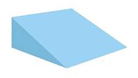 AliMed Medium Wedge Polyfoam Positioners, Uncovered 45 Degrees, 10"W x 10"L x 10"H
