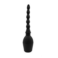 Abyclean Anal Douche Enema Bulb Vaginal Douche Enema Cleaner for Women’s or Man’s Health (310ml Black)