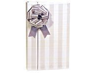 Wedding Wrap - Wide Stripe 18"x833' Gift Wrap Full Ream Roll (1 roll) - Wraps -M3010F18