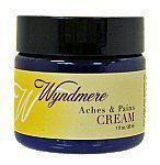 Wyndmere ACHES & PAINS Cream Used To Help Relax Muscles With Certified Organic 100% Pure Essential Oils (TRIAL SIZE 1 Oz / 30 ml)