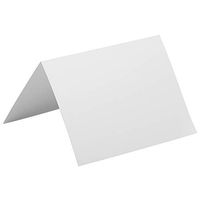 JAM PAPER Blank Foldover Cards - 4 5/8 x 6 1/4 (Fits in A6 Envelopes) - White - 100/Pack