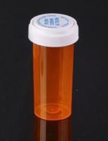 Reversible Cap Prescription Vials - Push Down and Turn - Amber - 30 Dram - 12 pcs (Pharmacy Vial, Medicine Container, Pill Container)