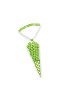 Amscan Candy Buffet Cone Polka Dots Bags, Kiwi Green