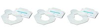 HOSPECO HG1000 Health Gards Toilet Seat Covers, Half-Fold, White, Pack of 250 (Case of 4) (Thrее Рack)