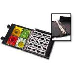 Adorama Plastic Storage Binder Box with 3 'O'-Rings, Color: Grey