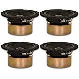 Goldwood Sound, Inc. Stage Subwoofer, Shielded 5.25" Woofers 130 Watt each 8ohm Replacement 4 Speaker Set (GW-5028/S-4)