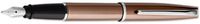 Aurora Style Bronze PVD Fine Point Fountain Pen - AU-E13-BRF
