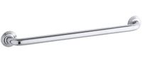 KOHLER K-10542-S Traditional 24-Inch Grab Bar, Polished Stainless