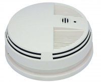 SC72004K - XtremeLife Battery Powered Night Vision Surveillance System by SG Home in a Realistic Simulated Smoke Detector Case with Bottom View Ultra (4K) High Definition 2160p Color Camera