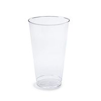 " OCCASIONS" 100 pcs Wedding Party Disposable Plastic tumblers Cups (16 Oz, Clear Tumbler)
