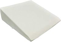 BalanceFrom Memory Foam Adjustable Pillow Wedge Pillow Knee Pillow with Breathable and Removable Cover, Wedge Pillow (25x24x7 inches)