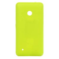 JUNXI Phone case Phone Cover Solid Color Plastic Battery Back Cover for Nokia Lumia 530/Rock/M-1018/RM-1020(Black) Classic and Fashion (Color : Yellow)