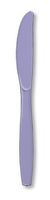 Creative Converting Touch of Color Premium 24 Count Plastic Knives, Luscious Lavender