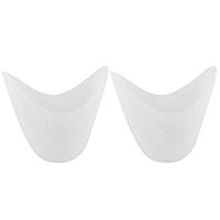 CM Soft Toe Pouches Women Sheer Toes Covers Silicone Gel Sock Pads Forefoot Pads with Breathable Holes for Dancing Walking Yoga Ballet