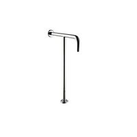 Never give up 304 Thick Stainless Steel Barrier-Free handrail Bathroom Toilet Bathroom Disabled Safety Slip Floor handrail