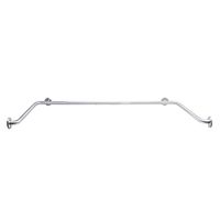 CSI Bathware BAR-UB3260-TW-125-SA Stainless Steel 32-Inch by 60-Inch U-Shaped Grab Bar with Wrap-Around Bathroom Safety Bar and Concealed Flanges, Satin Finish