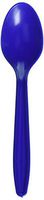 amscan Bright Royal Blue Plastic Spoons | Party Supply | 480 ct.