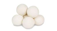 Eco- Friendly Organic XL 6-Pack Reusable Natural Fabric Softener for Laundry, Wool Dryer Balls