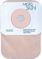 One Pc Clsd Pouches W/Microskin, Microderm, 7/8"