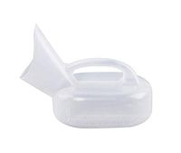 LSY@ Urinal Pot, 1000ml Ms Portable Thicken High Capacity Chamber Pot Old Man Adult Child Urinal   Transparent No Cover Urinal Household Hospital Urine Collector 16cmX10cm