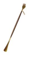 Shoehorn/Back Scratcher, With Back Scratcher Handle. Long Reach At 29 Inches Long. Made In Italy.