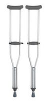 McKesson Aluminum Adult Underarm Crutches 5' 2" to 5' 10" User Ht.