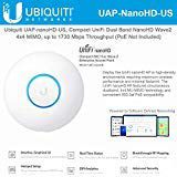 UniFi nanoHD UAP-nanoHD-US Compact Dual Band Wave2 Enterprise Wi-Fi 4x4 MIMO 1730 Mbps