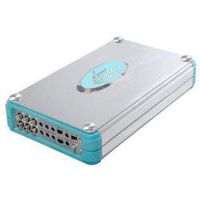 Bluetooth Marine Grade Power Amplifier, 8-Channel 4800 Watt Amp (Silver) Computer, Electronics