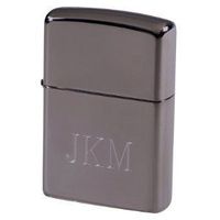 Groomsman Zippo Black Ice Pocket Lighter Free Engraving