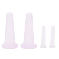 YouCY Silicone Cupping Face Set Silicone Facial Cupping Therapy Set Eye And Face Vacuum Massage Cup Kit Facial Cupping Set,Purple