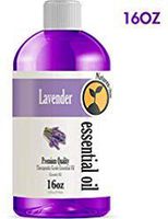 16oz - Bulk Size Lavender Essential Oil (16 Ounce Bottle) - Therapeutic Grade Essential Oil - 16 Fl Oz