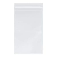 Plymor Zipper Reclosable Plastic Bags, 2 Mil, 5" x 8" (Pack of 200)