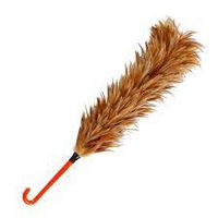 Thai Handmade Feather Duster Plastic Handle Bangkok Thailand
