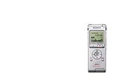Sony ICD-UX200 Digital Voice Recorder with Built-In Stereo Microphone (Silver)
