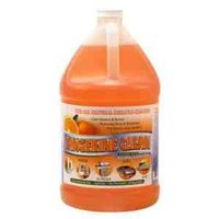 All Purpose Cleaner Tangerine Clean Super Concentrated Gallon -Natural Formula for Cleaning Kitchens, Appliances, Stainless Steel, Carpets, Floors, Walls, Windows, Wood, Tubs, Tile & Grout. $.46/oz