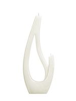 Alusi Multiflame Candle Saba Grande White, Vanilla Scent