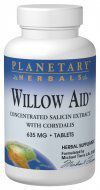 Willow Aid Planetary Herbals 30 Tabs