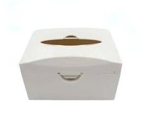 The Colorful Tissue Box for Dental Chair Laboratory Equipment Blue/Green/White/by Ocean Aquairus (White)