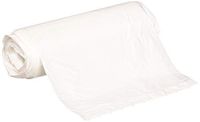 Plasticplace 4 Gallon Trash Bags │ 0.5 Mil │ White Garbage Can Liners │ 17" x 18" (250 Count)