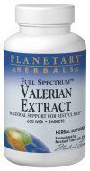 Full Spectrum Valerian Extract Planetary Herbals 60 Tabs