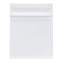 Plymor Heavy Duty Plastic Reclosable Zipper Bags, 4 Mil, 3" x 3" (Pack of 200)