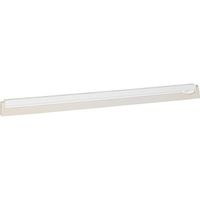 Vikan 77745 Foam Rubber Double Squeegee Replacement Blade, 24", White