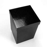 10 X 10 X 9 Black Heavy Wall Gift Box Bottom