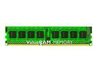KINGSTON 4 GB (1 x 4 GB) - DDR3 SDRAM - 1333 MHz DDR3-1333/PC3-10600 - 1.50 V - Non-ECC - Unbuffered - 240-pin - DIMM / KVR13N9S8/4 /